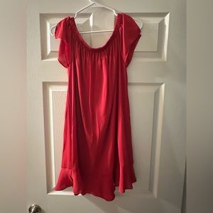 Express Off the Shoulder Mini Dress